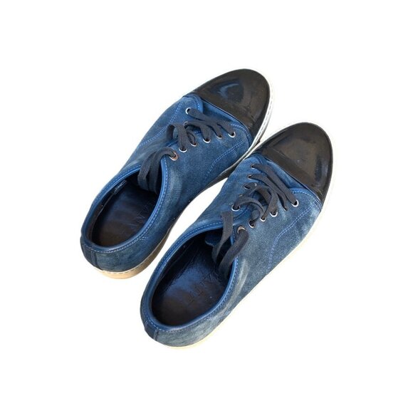 LANVIN Shoes Size 8 Blue - Picture 5 of 11